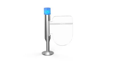 Kirish nazorati yarim balandlikdagi turniket